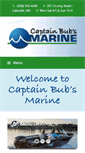 Mobile Screenshot of captainbubsmarine.com